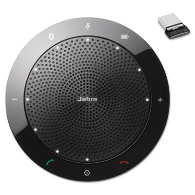 Altoparlant konferencash Jabra Speak 510+ UC, Bluetooth, me BT Nano Dongle, i zi