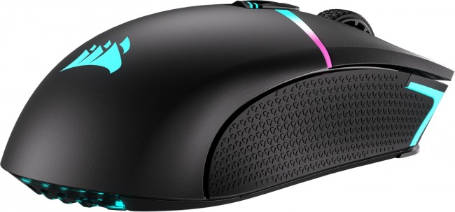Mouse gaming Corsair NIGHTSABRE Wireless, 26000 DPI, pa tela, i zi