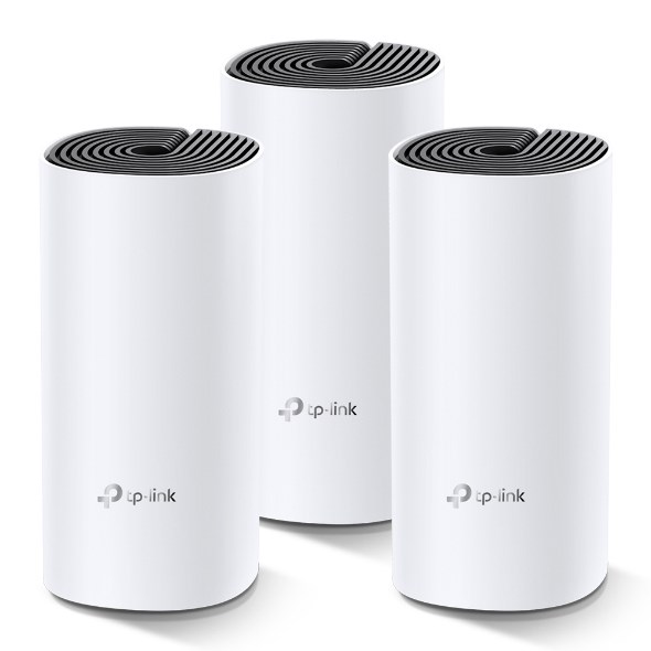 Sistem mesh Wi-Fi TP-Link Deco M4, AC1200, set 3 copë, i bardhë