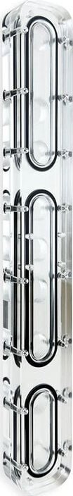 Distroplate uji-ftohës Stealkey CubeTube 240mm, akrilik, transparent