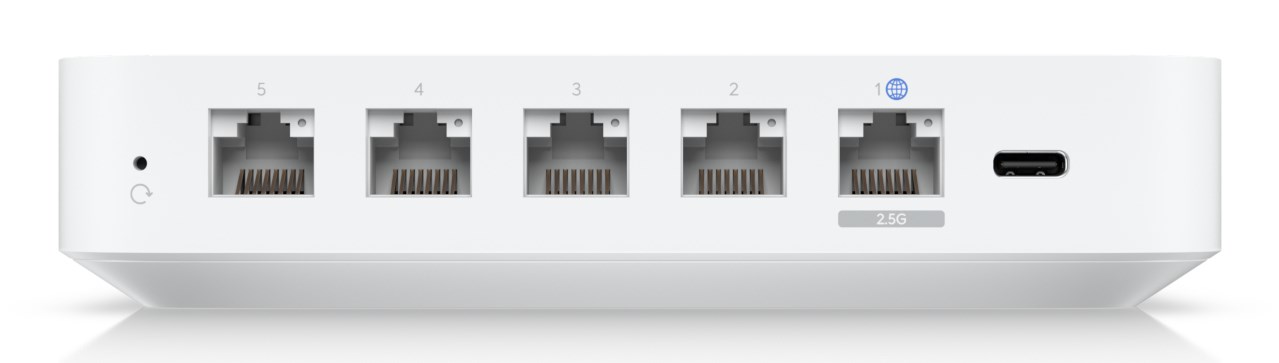 Router Ubiquiti UCG Ultra, Quad core ARM Cortex A53 1.5GHz, 3GB DDR4, i bardhë