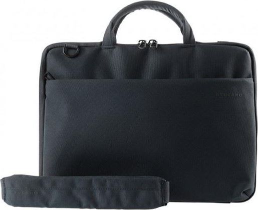 Çantë laptopi Tucano Dark Slim Bag 13, 13-14", poliester, e zezë