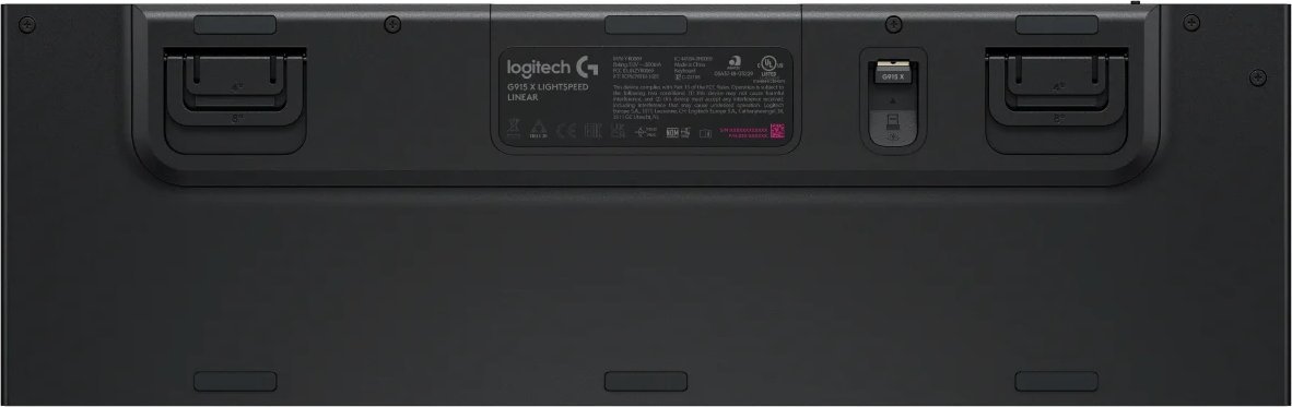 Tastierë lojërash Logitech G915 X LIGHTSPEED, wireless, profil i ulët, e zezë