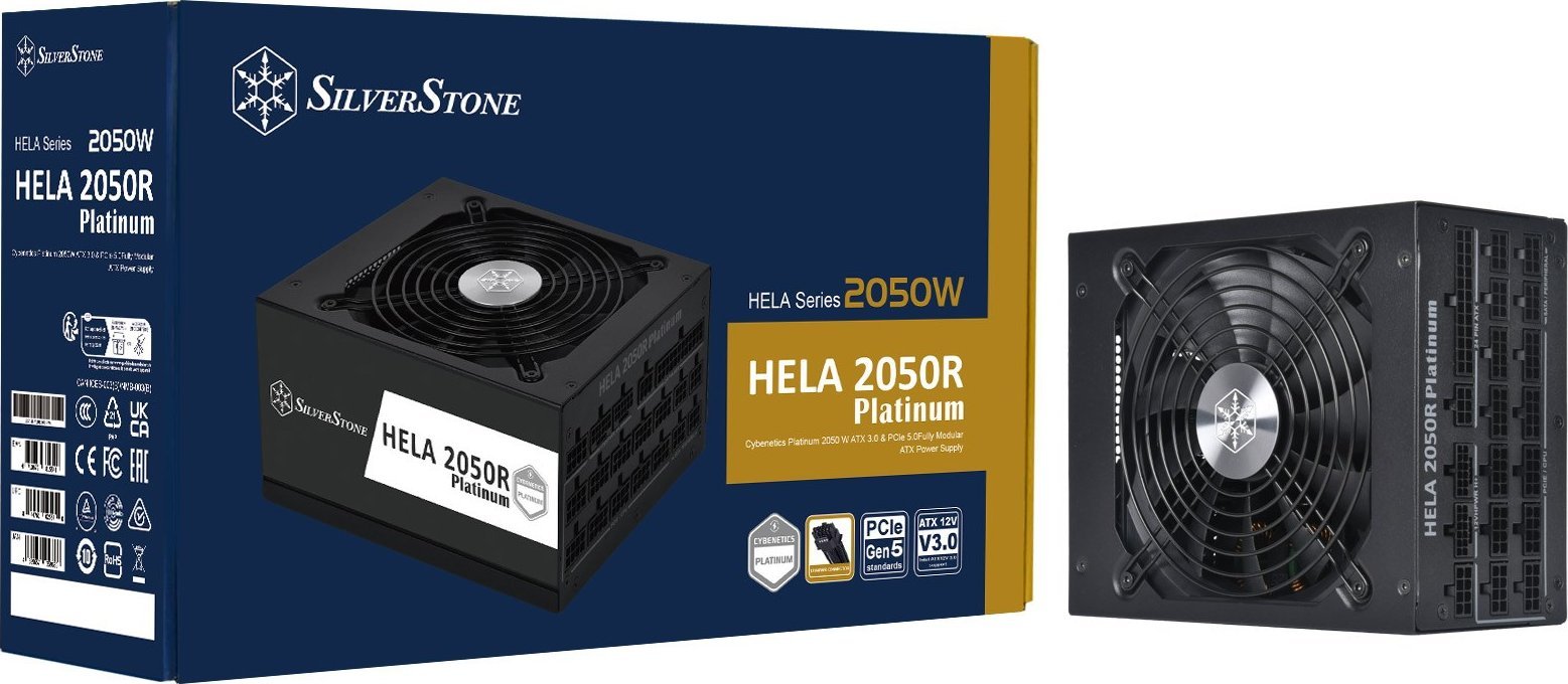 Furnizues energjie SilverStone HELA 2050R, 2050W, full modular, 80 Plus Platinum, i zi
