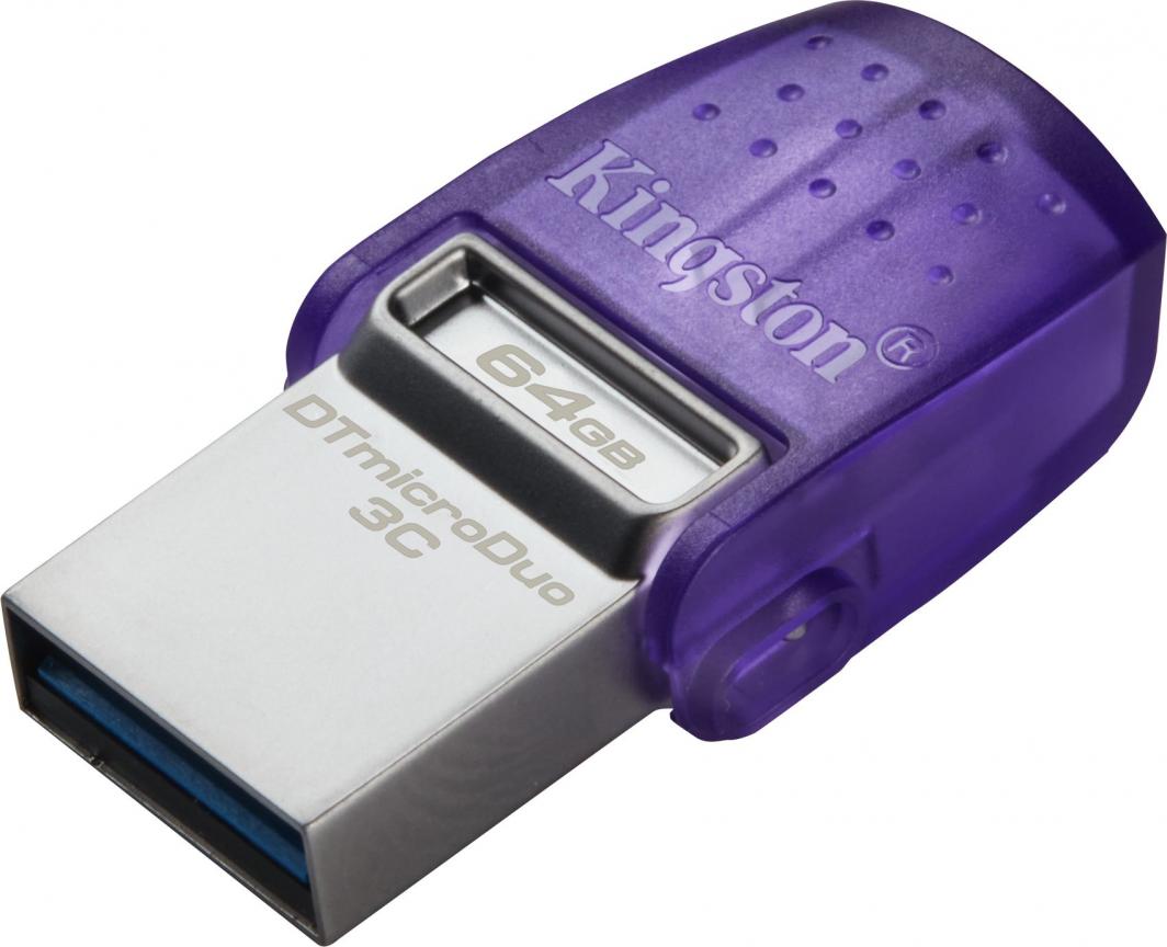 USB Kingston DataTraveler, microDuo 3C, Pendrive, 64GB
