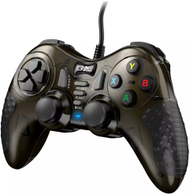 Gamepad Genius GX Gaming GX-19UV, 19 butona, USB, i zi kafe