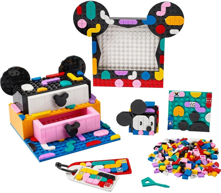 Set Set LEGO® DOTS 41963 Patch Mickey Mouse and Minnie Mouse, 669 pjesë