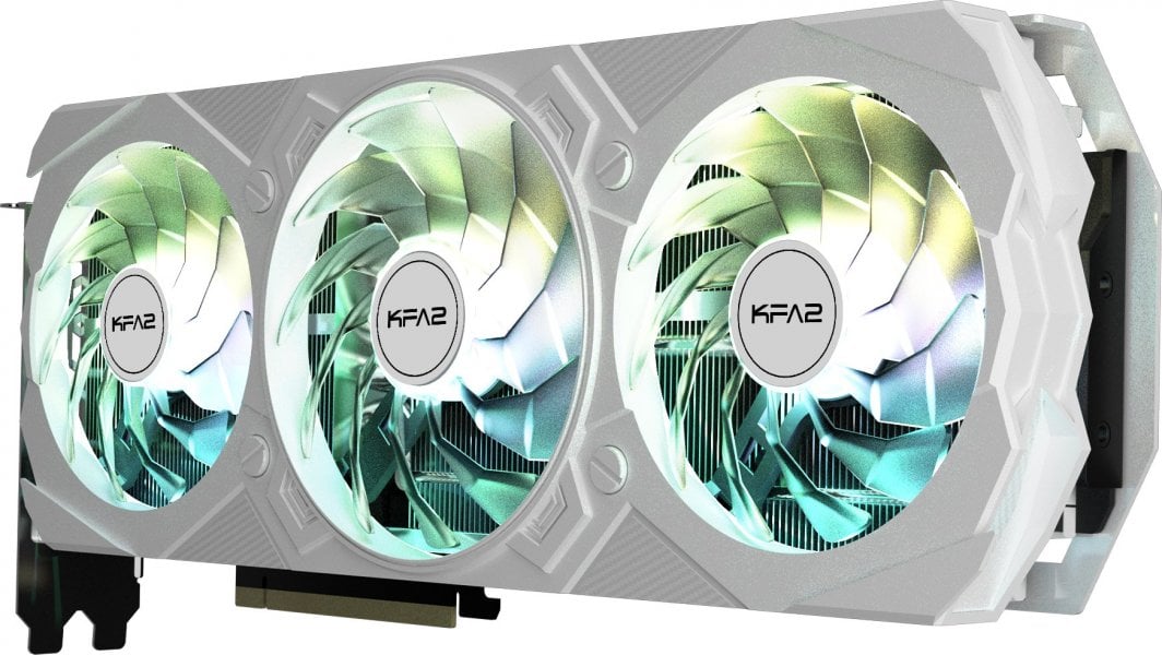 Kartelë grafike KFA2 GeForce RTX 4070 SUPER EX Gamer White 1-Click OC 12GB GDDR6X
