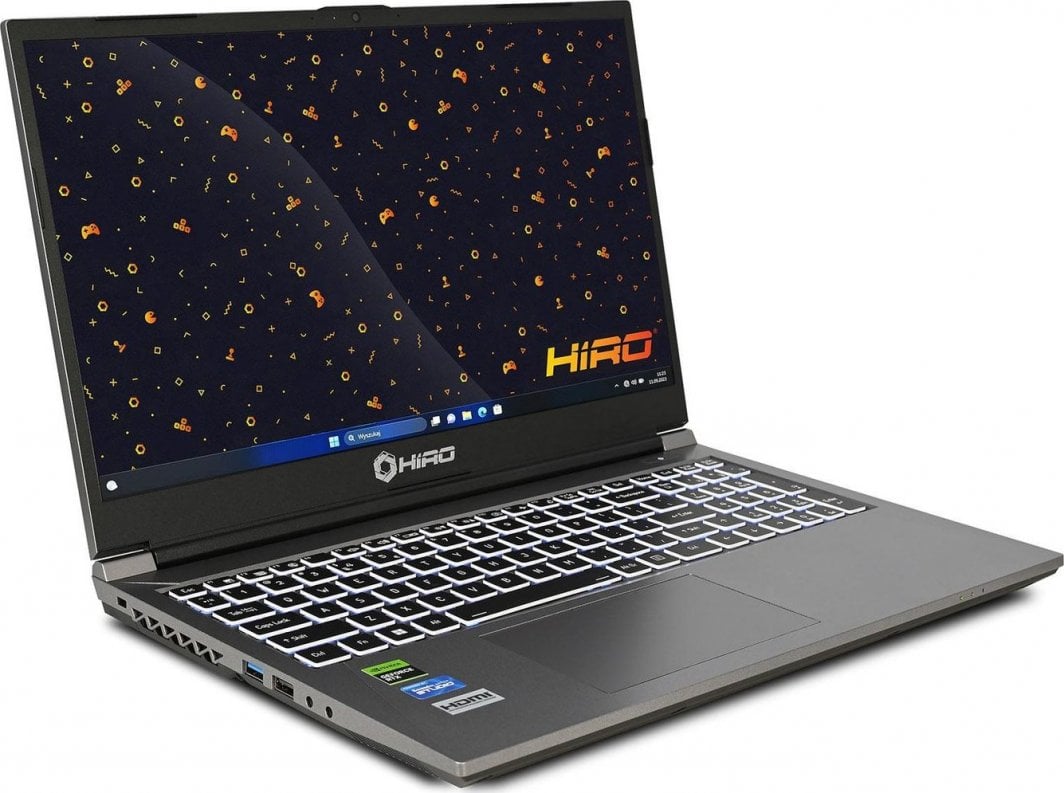 Laptop HIRO gaming K560, 15.6", Intel Core i7-13700H, 16GB RAM, 1TB SSD, Nvidia GeForce RTX 4060 8GB
