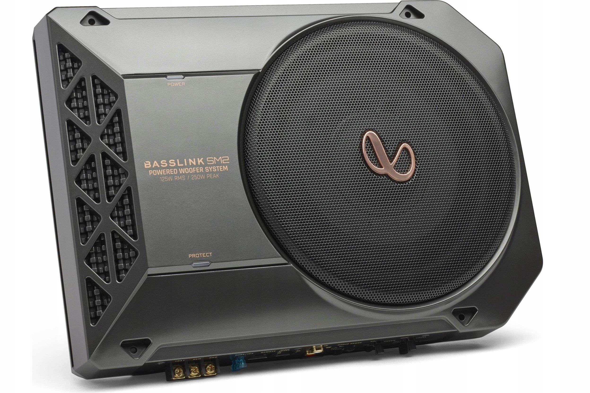 Subwoofer aktiv për veturë Infinity Basslink SM2, 125W RMS, i zi