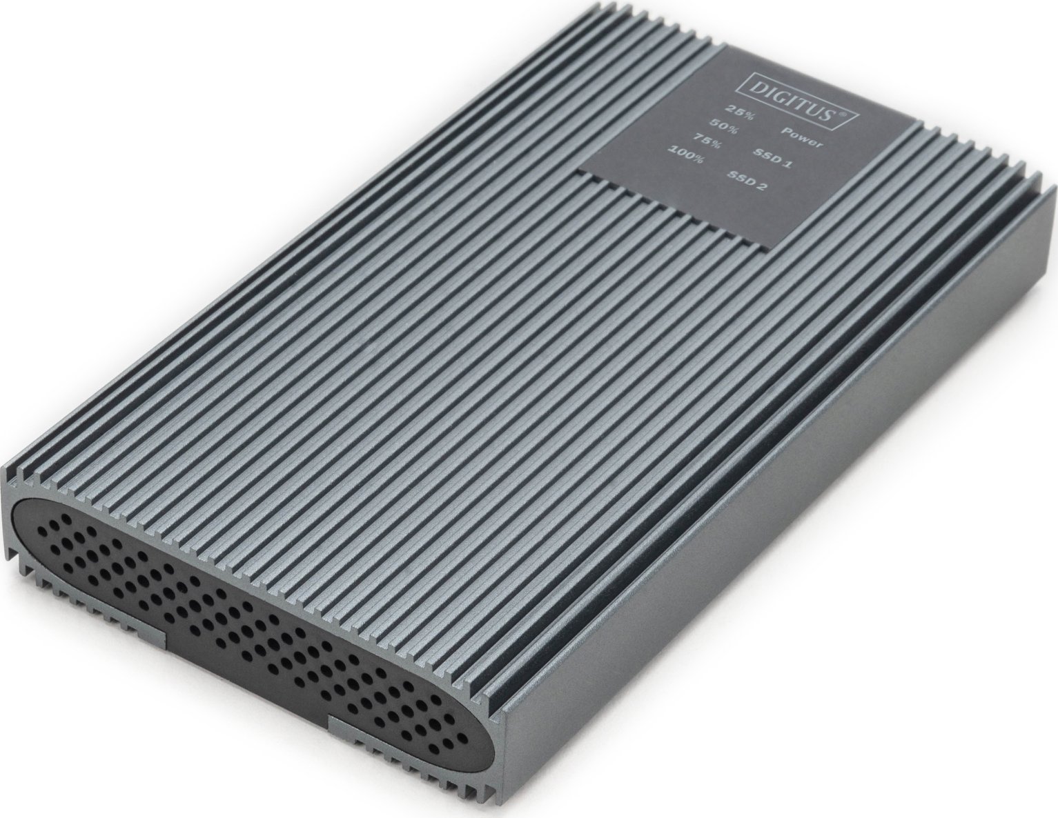 Станица за клонирање SSD M.2 NVMe Digitus, USB 3.2 Gen2 20 Gbit, Type C, сребрена