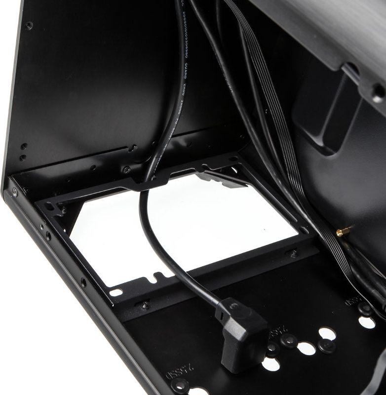 Kasë Raijintek Metis Plus, e zezë, Micro Tower