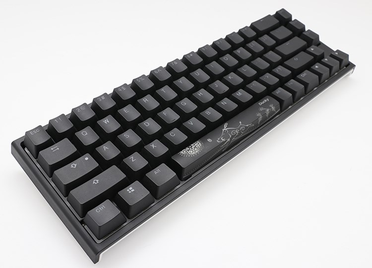 Tastierë lojërash Ducky One 2 SF, 65%, Cherry MX RGB Blue, e zezë