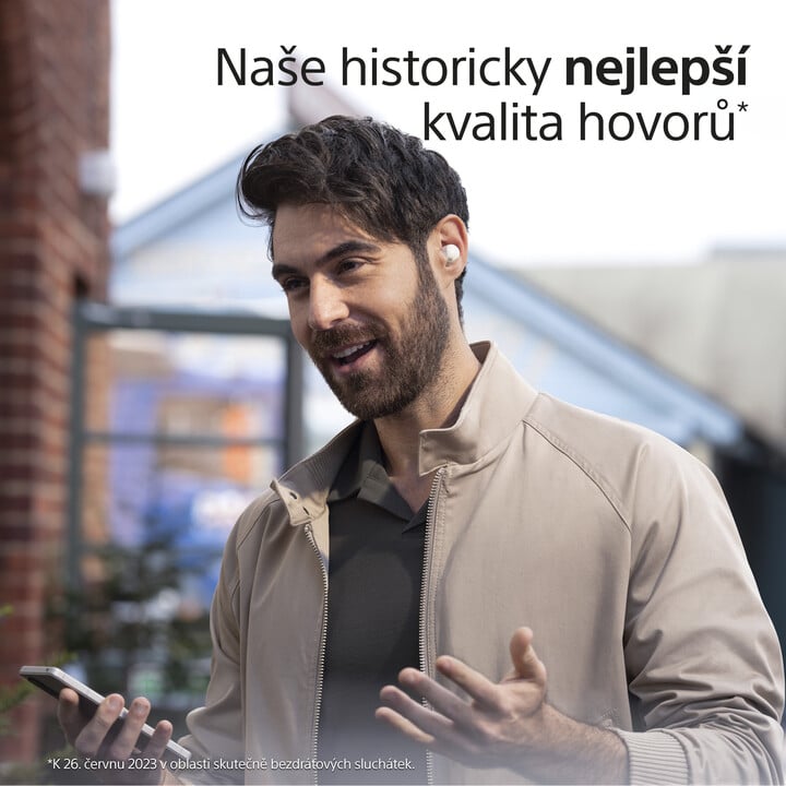 Dëgjuese Sony Noise Canceling WF-1000XM5, të argjendta