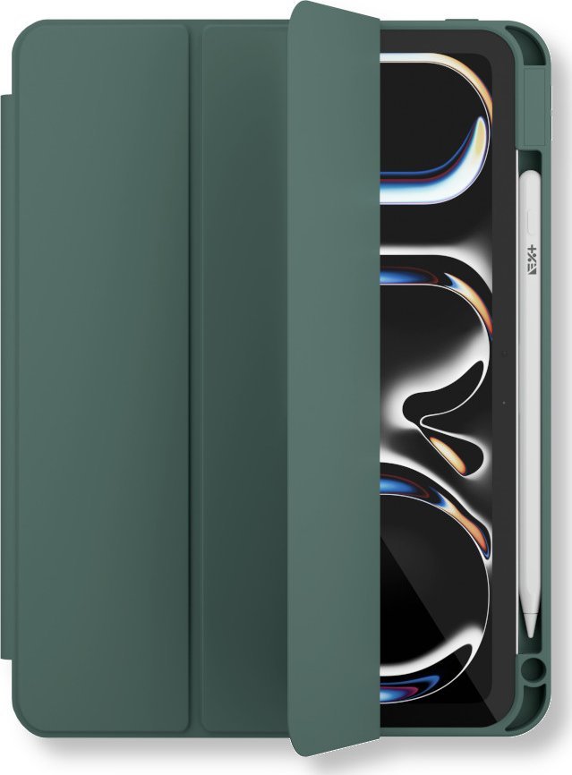 Futrollë Next One Rollercase për iPad Pro M4 11", mbrojtëse, e gjelbër