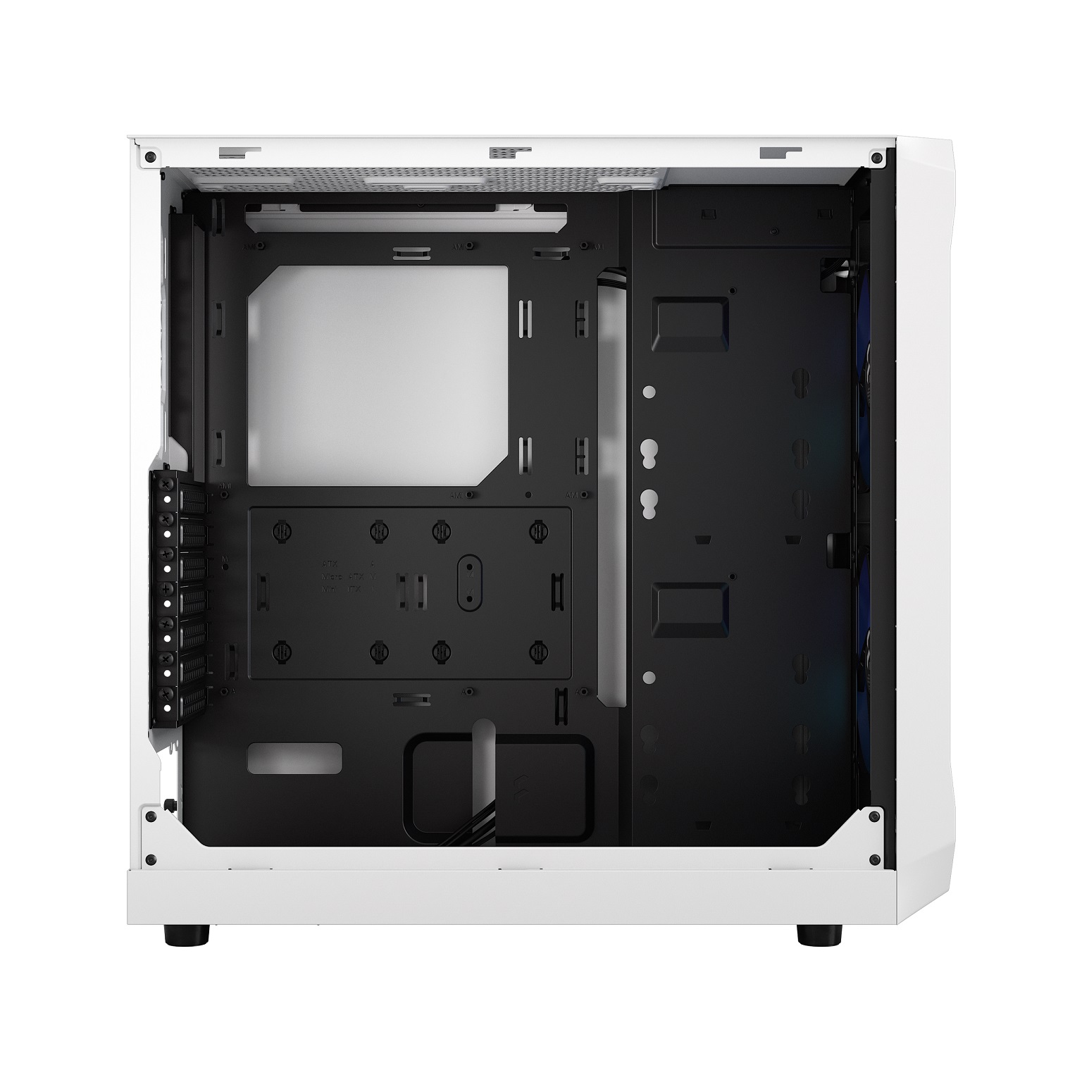 Kasë për PC Fractal Design Focus 2 RGB, e bardhë/e zezë