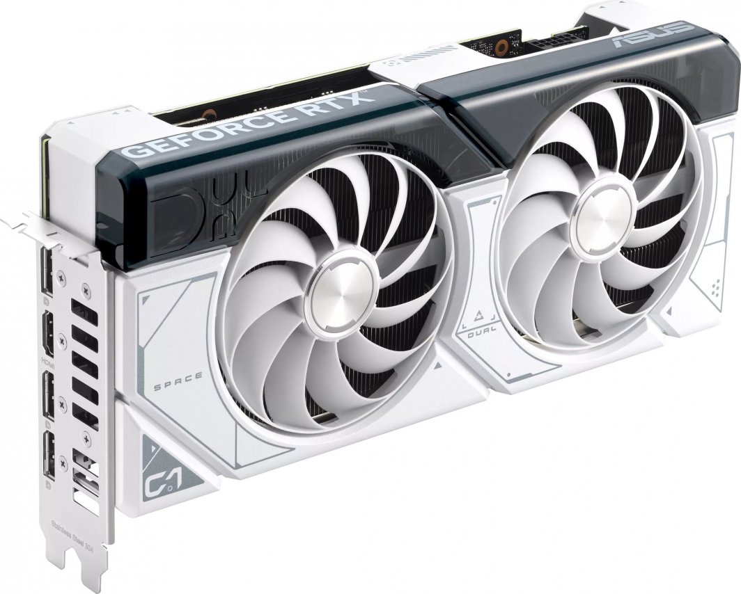 Kartelë grafike Asus Dual GeForce RTX 4070 SUPER White OC 12GB GDDR6X