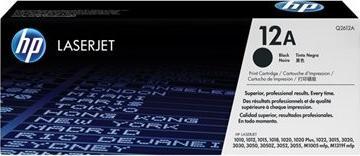 Toner HP 12A Q2612A, origjinal, i zi