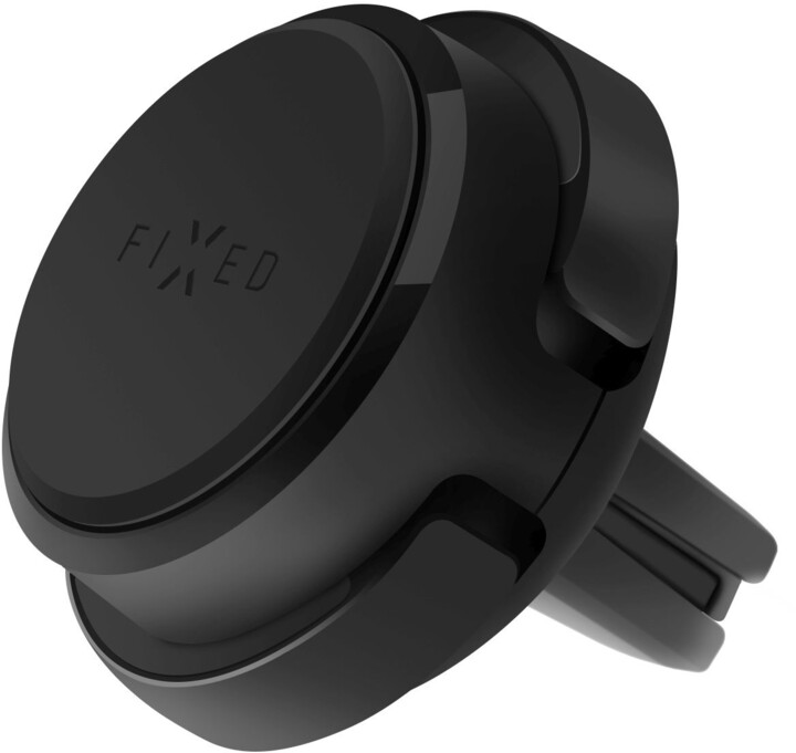 Mbajtëse për celular FIXED Icon Air Vent Mini, për ventilim, mangetike, e zezë