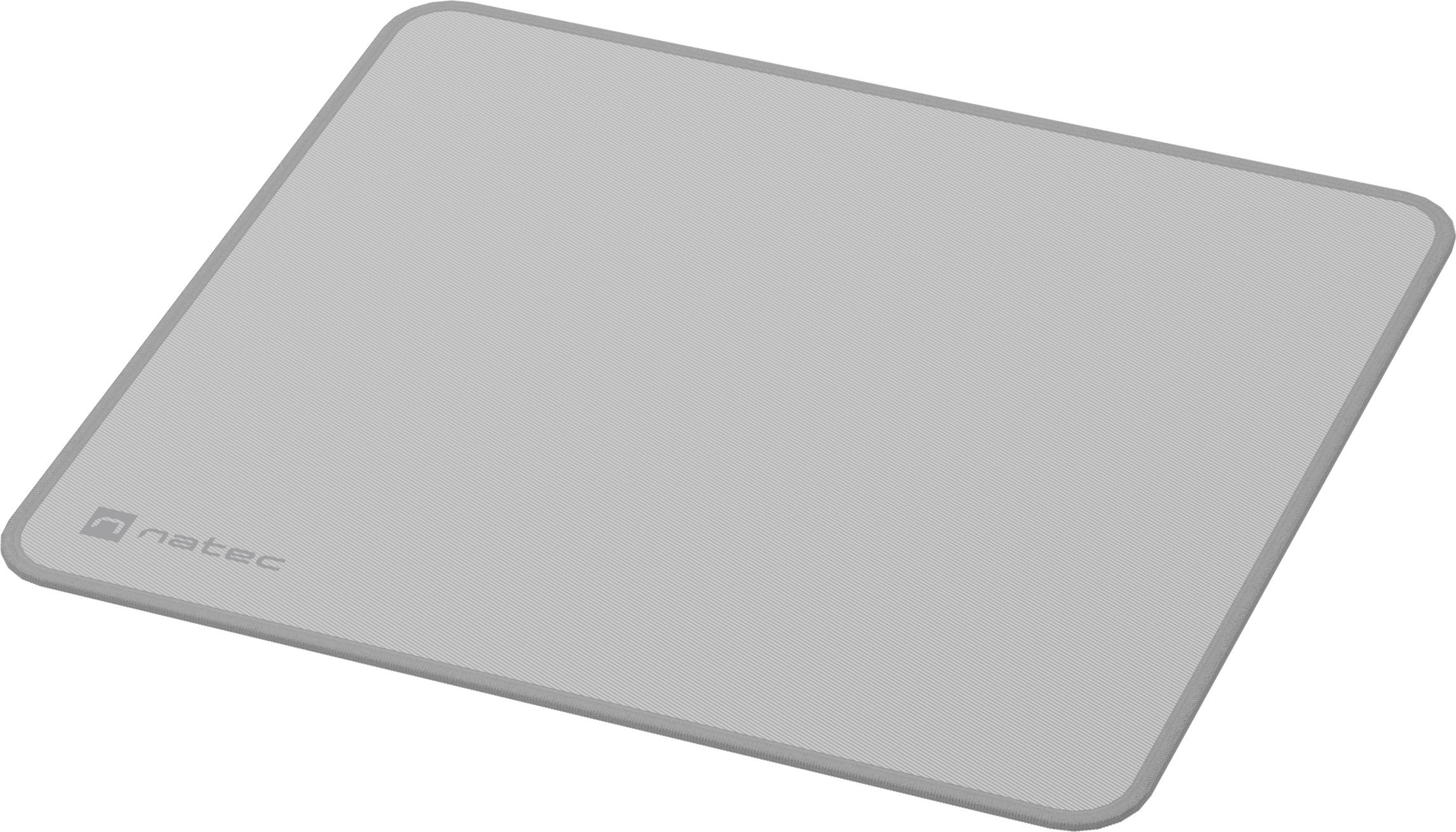Mouse pad Natec Colors Series Stony Grey NPO-2086, madhësi mesatare, antirrëshqitës, gri