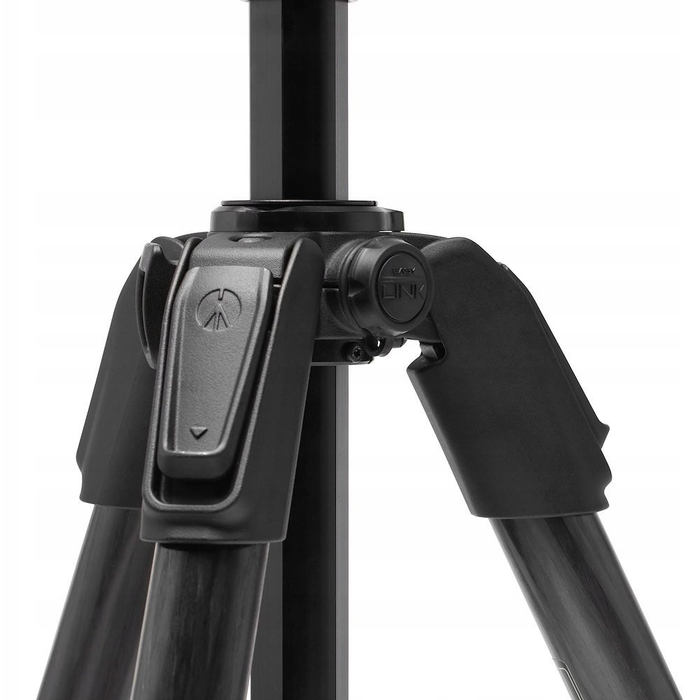 Tripod video Manfrotto 502 Head 055 CF, 4 seksione, fibër karboni, i zi