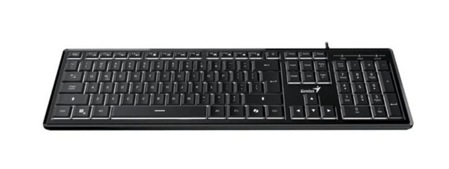 Tastierë Genius Wired SlimStar 820, e zezë