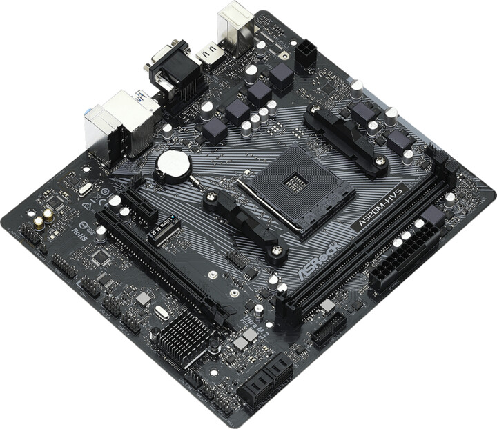 [OUTLET] Pllakë amë ASRock A520M-HVS - AMD A520