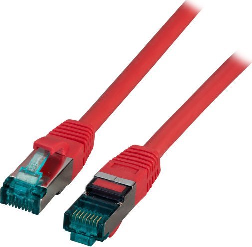 Kabllo rrjeti EFB Elektronik MK6001.0,5R, Cat6a S/FTP, 0.5 m, i kuq