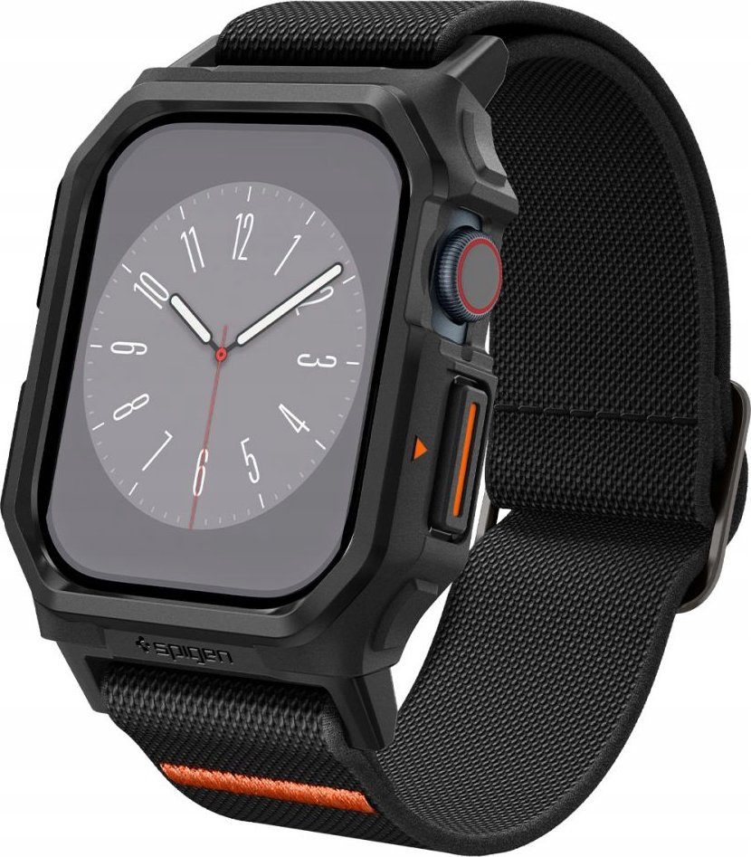 Rrip ore Spigen Lite Fit Pro, për Apple Watch 10 46mm, mat, i zi