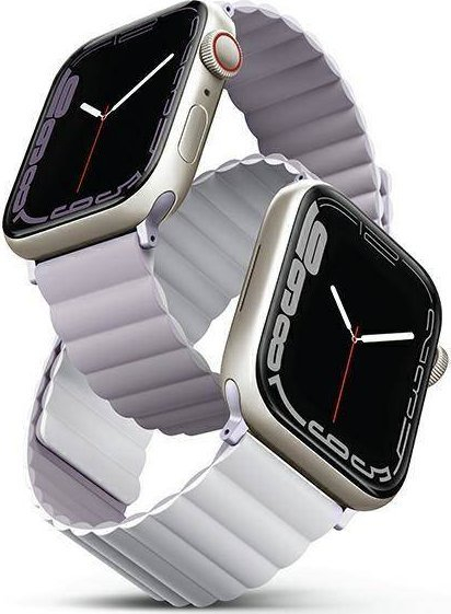 Rrip ore Uniq Revix për Apple Watch 38/40/41mm, magnetik, dyanshëm, lejla e bardhë