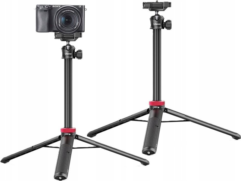 Tripod vlogu Ulanzi MT-44, i zgjatshëm, për kamera dhe smartphone, i zi