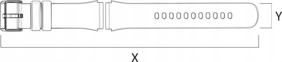 Rrip për Apple Watch Rocky Point Band Storm, 46mm 49mm, goma FKM, hardware natyral