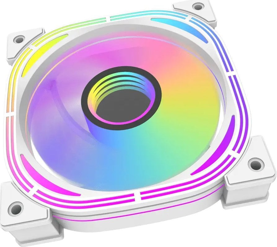 Ftohës Darkflash INF 24 Pro PWM ARGB, 120 mm, i bardhë