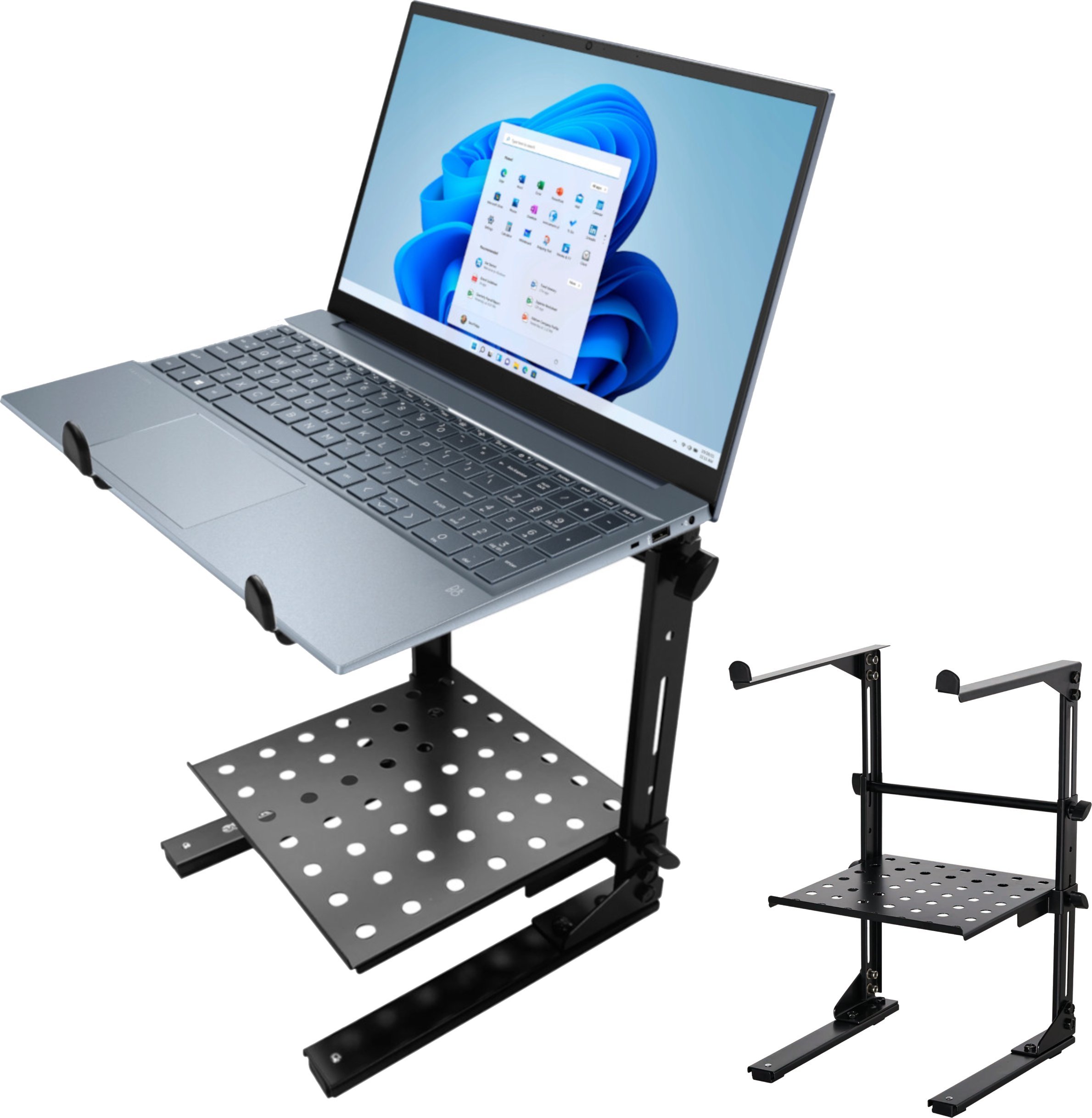 Mbajtëse laptopi Mozos LS8, deri 6 kg, e zezë