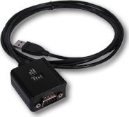 Adapter USB në RS232 Exsys EX 1309, USB 2.0, SubD9, gri