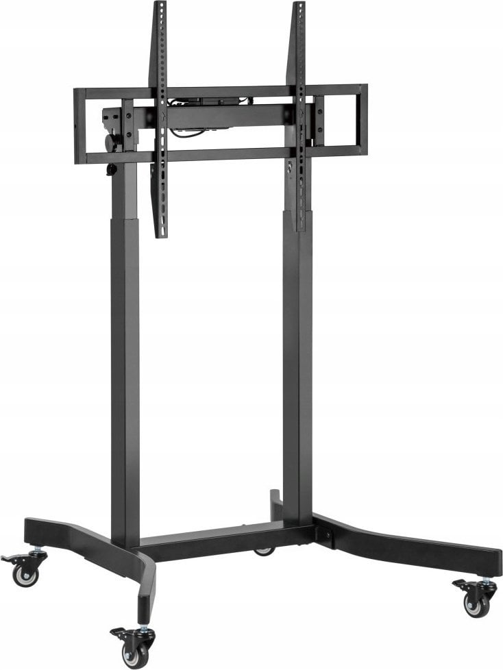 Мобилен штендер за ТВ Techly, 55"-100", електрично прилагодување, 120 kg, црн