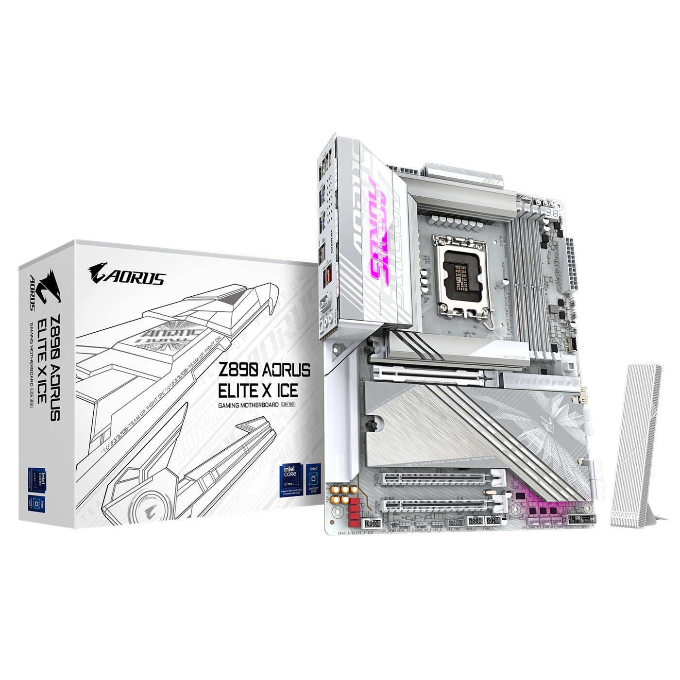 Pllakë amë GIGABYTE Z890 AORUS ELITE X ICE
