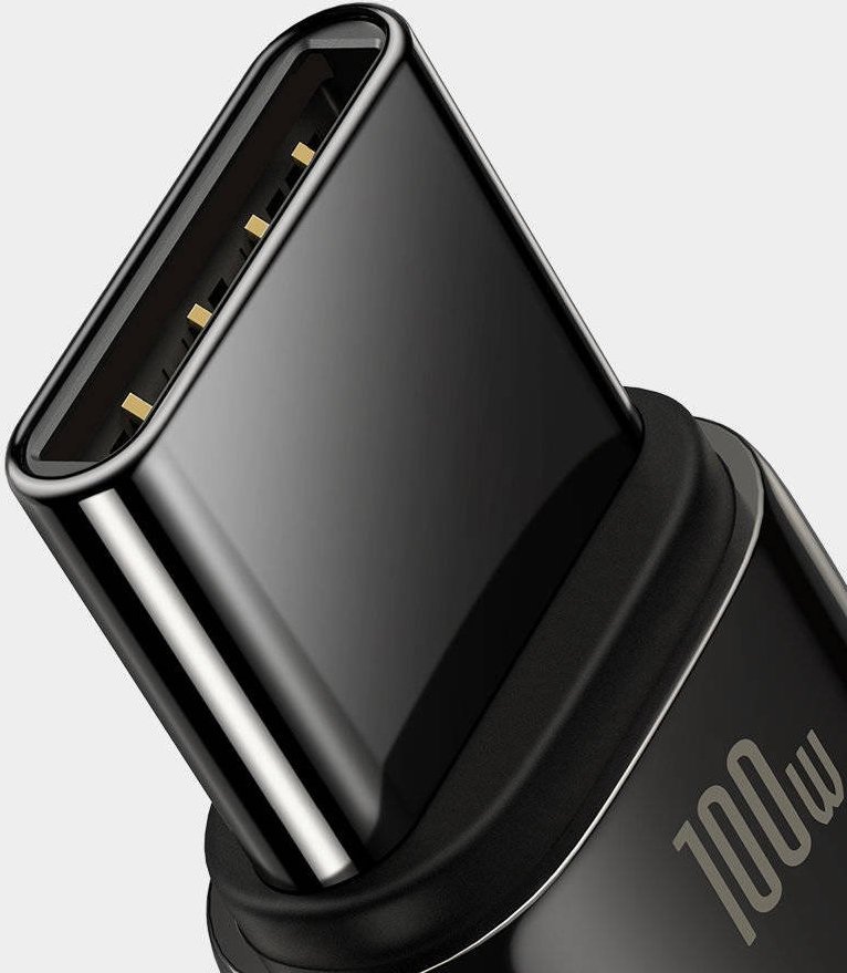 Kабел USB Baseus CAWJ000001, USB A во USB C, 1 m, 100W, црна