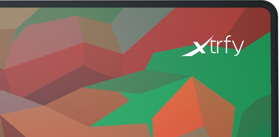 Mauspad Xtrfy, XL, i kuq