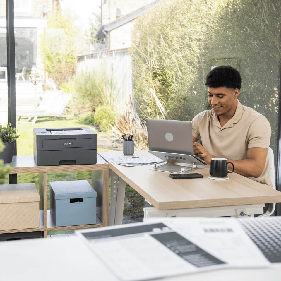 Printer Brother HL-L2442DW, Laser, i hirtë