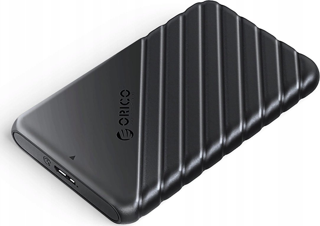 Kuti eksterne Orico 25PW1 U3 për HDD SSD 2.5", USB 3.0, e zezë