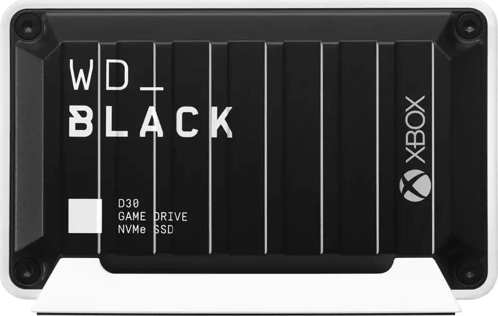 Disk i jashtëm SSD WD BLACK D30 për Xbox, 1TB, i zi/i bardhë