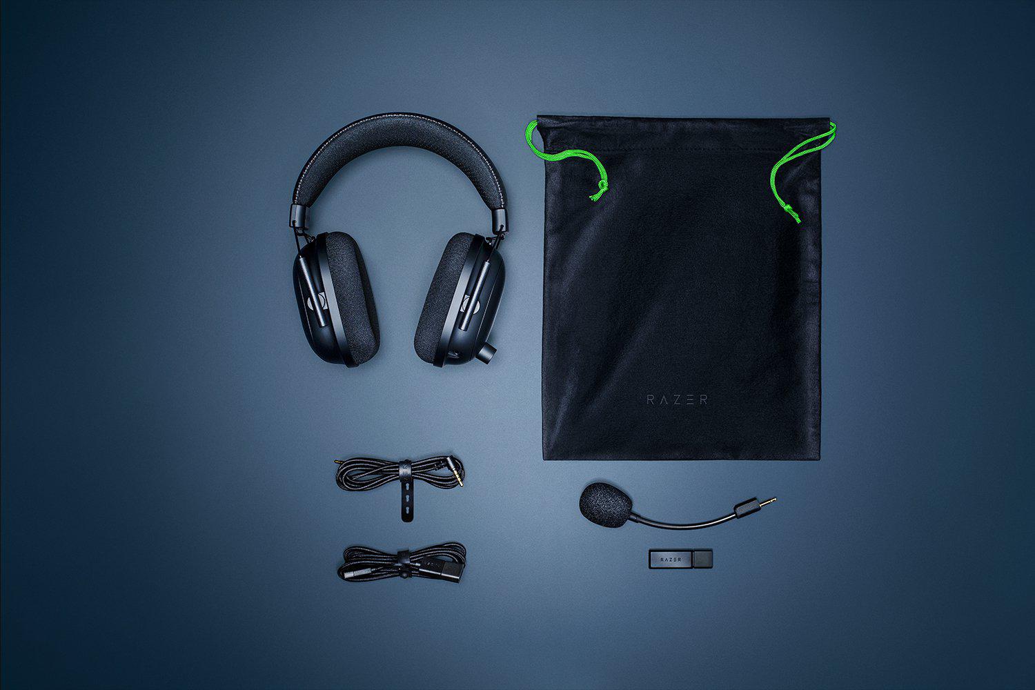 Kufje gaming Razer Blackshark V2 Pro, pa tela, me mikrofon, të zeza