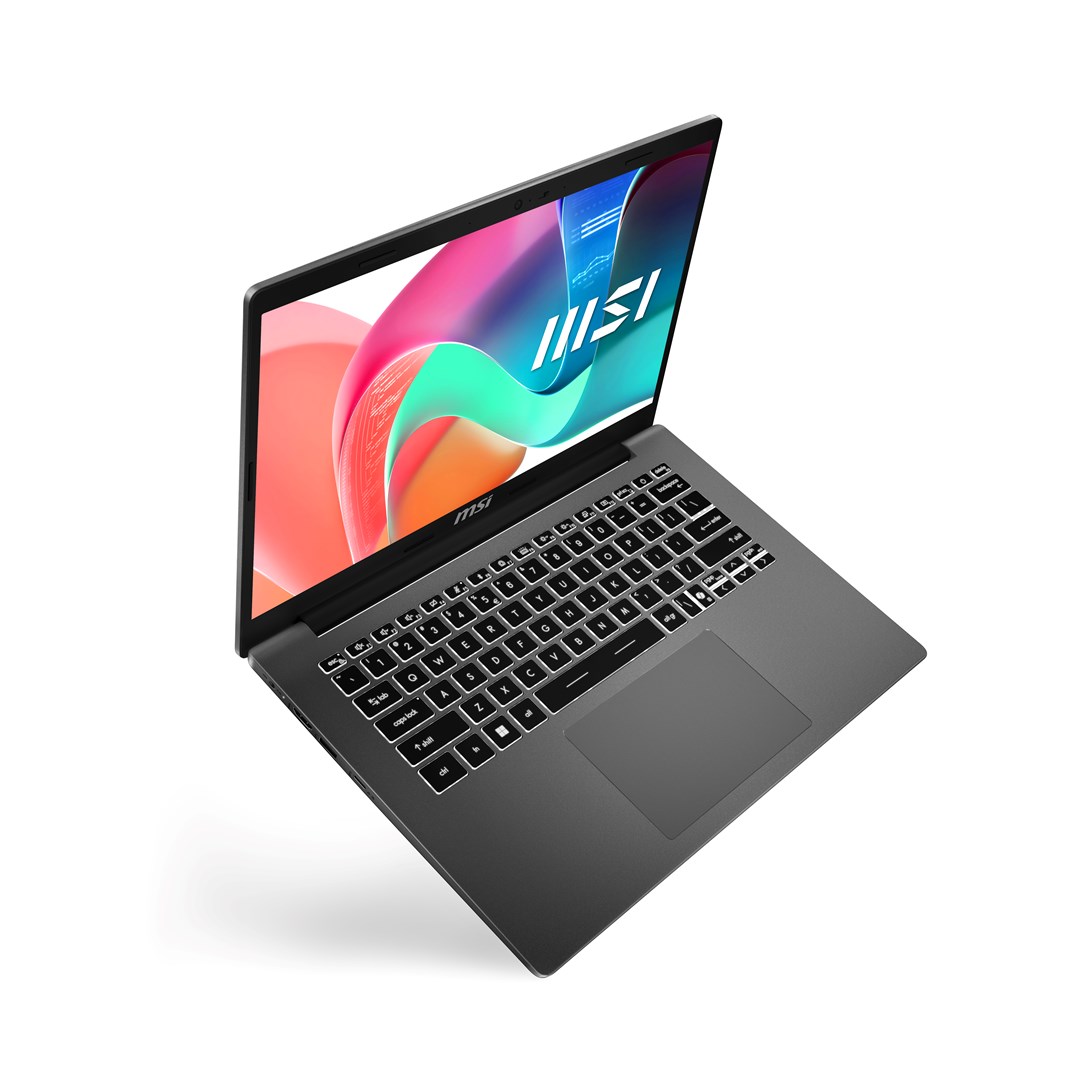Laptop MSI Modern 14 F13MG, 14" FHD, 13th gen Intel Core i5, 16GB RAM, 512GB SSD, Intel Iris Xe Graphics, i hirtë