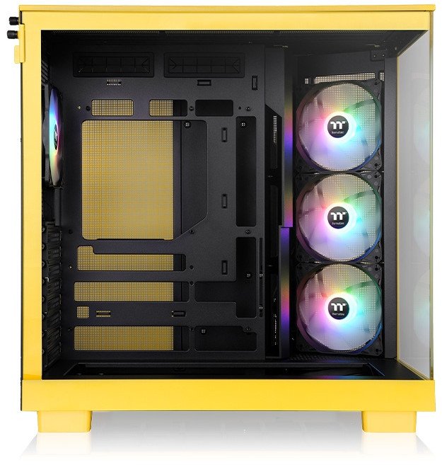 Kuti kompjuteri Thermaltake View 380 XL TG ARGB, Mid Tower, xham i temperuar, e zezë