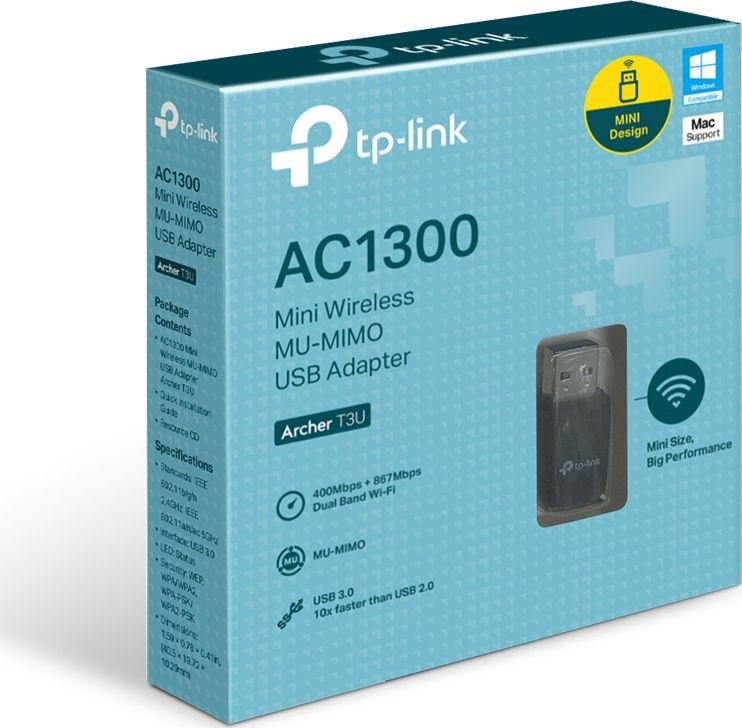 Kartelë e rrjetit TP-Link Archer T3U (USB 3.0)