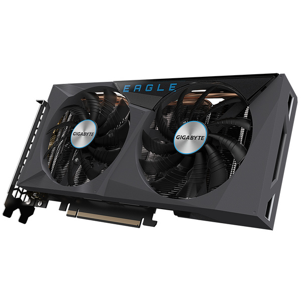 Kartelë grafike Gigabyte GeForce RTX 3060 Ti EAGLE OC 8G, 8GB GDDR6, 256-bit, e zezë