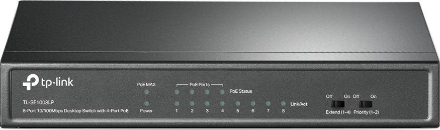 Switch TP-Link TL-SF1008LP, 8x porte, 1.6Gb/s