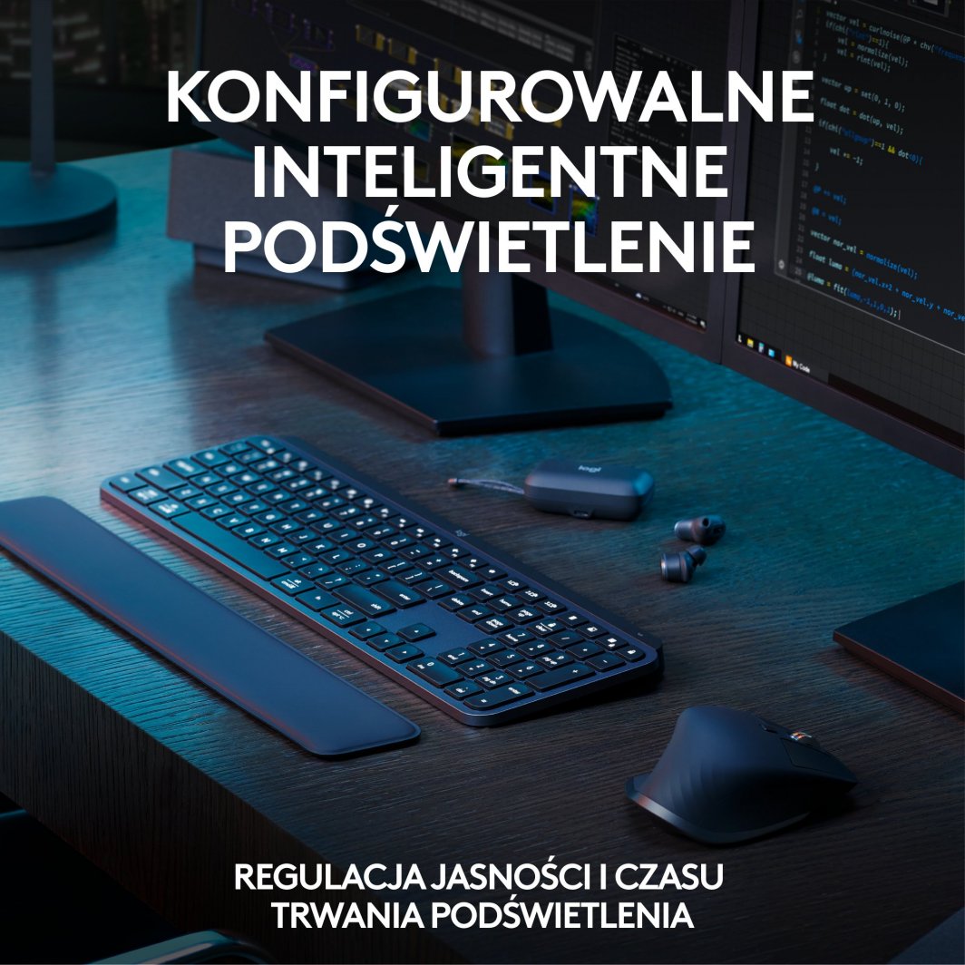 Set tastierë dhe maus Logitech MX Keys S Combo Graphite