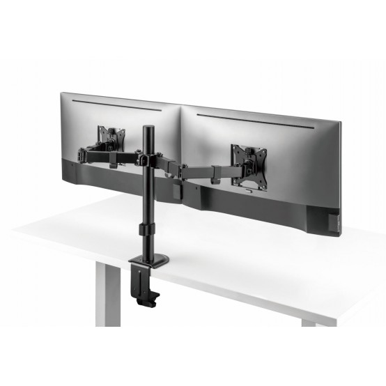 Stendë për monitorë Serioux SRXA-MM66-C024, 17"-32", dy monitorë, e zezë